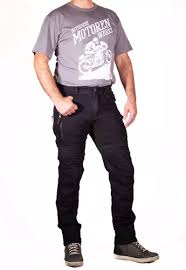 Pantalon Black Label Biker Baja 1000 Negro